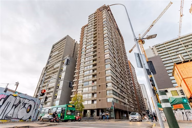 Departamento en venta de 1 dorm. en Santiago