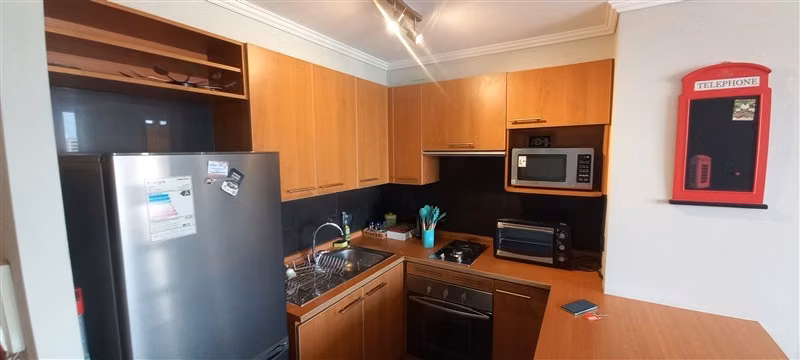 Depto en venta de 1 dorm. en Providencia a 2 cuadras metro