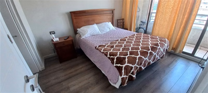 Depto en venta de 1 dorm. en Providencia a 2 cuadras metro