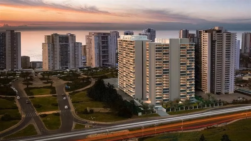 Departamento en venta de 1 dorm. en Concón