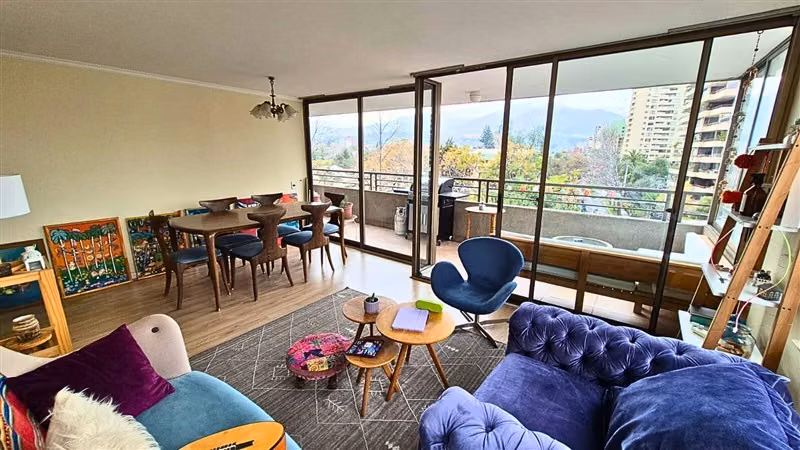 Departamento en venta de 3 dorm. en Las Condes