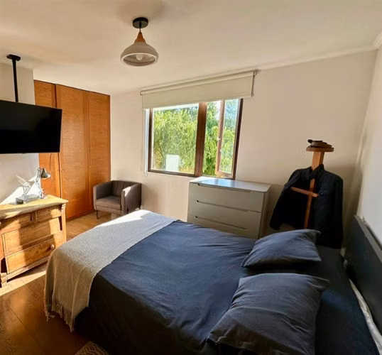 Exclusivo depto en Camino La Villa , Dos suites ; Arbolado