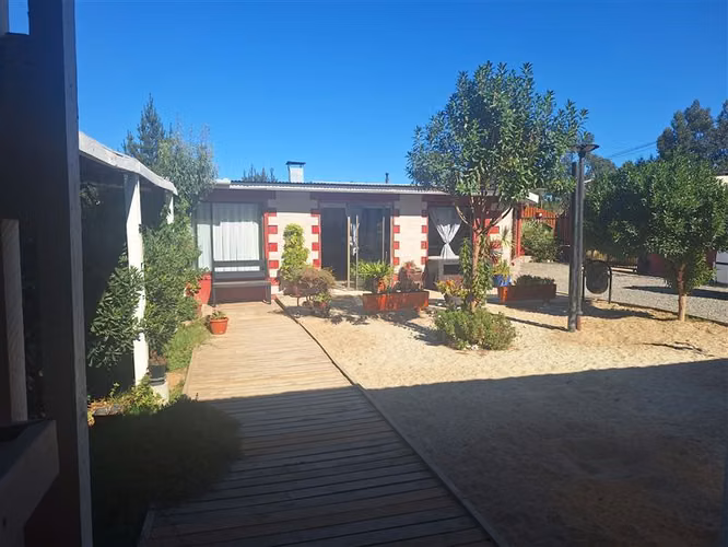 HERMOSA CASA 500 MTS 200 3D 2 B BAJOS DE HUALLILEMU NVO C C