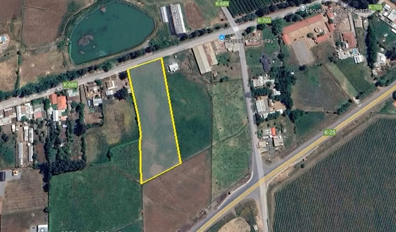 Vende agroparcela de 8300m2 en san Clemente, sector Maitenes