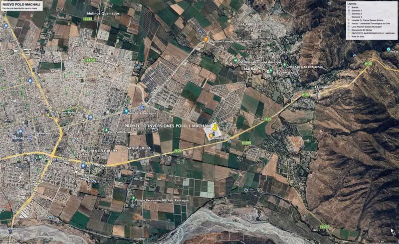 Terreno Construccion  en Venta en Machalí