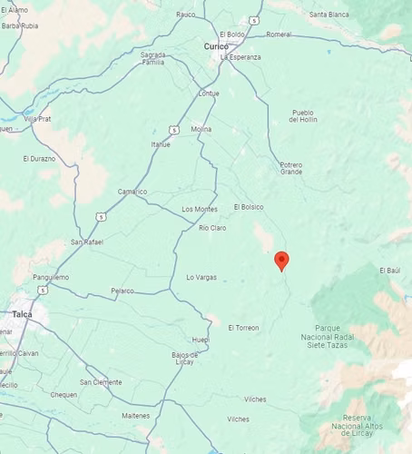 Vende 49 hectáreas en Río Claro, Región del Maule
