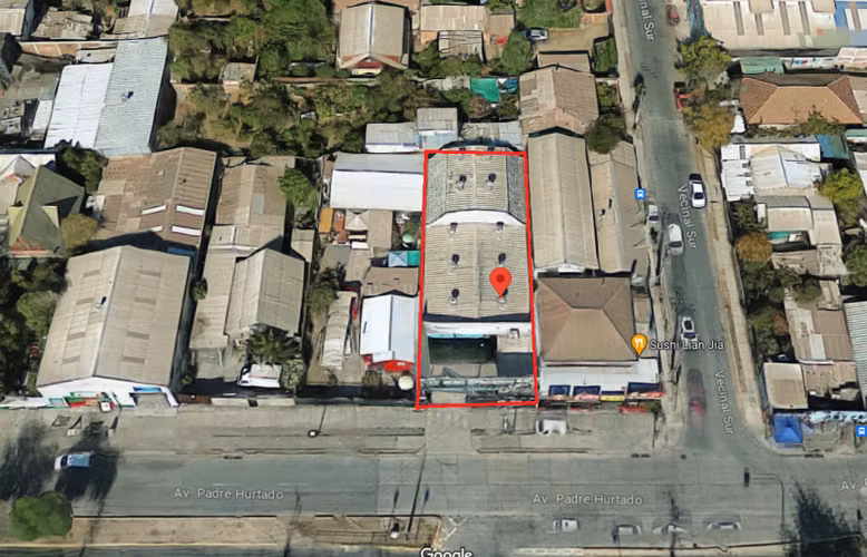 Venta local Comercial gran terreno Padre Hurtado, El Bosque