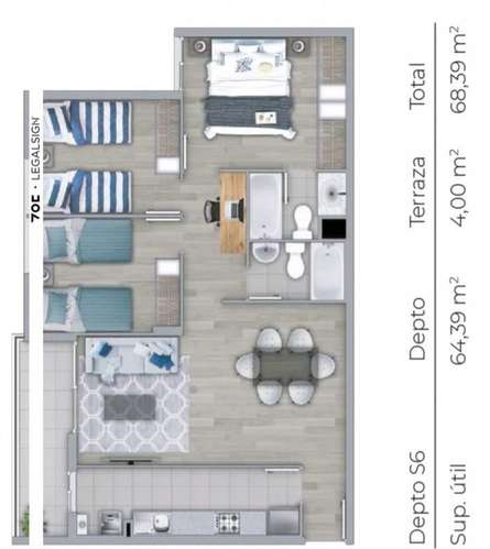 OPORTUNIDAD - Valle Lo Campino - 3D - 2B - 1EST