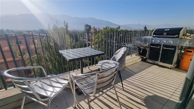 Departamento en Venta de 2D con Estac y Bodega en Ñuñoa