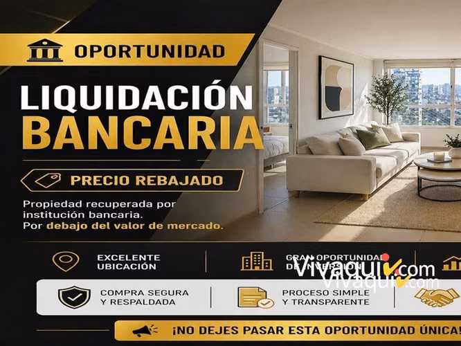 Departamento en venta de 1 dorm. en Santiago
