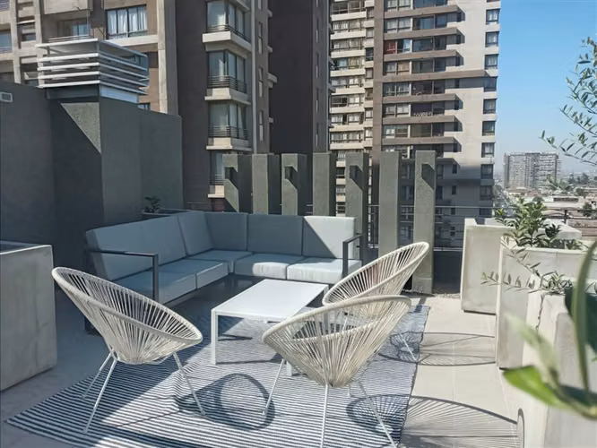 Departamento en venta de 2 dorm. en Santiago