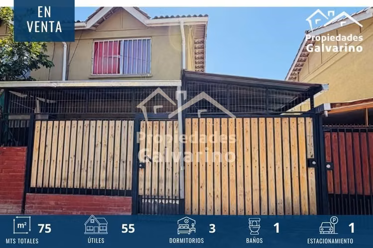 Casa en venta de 3D 1B. en Padre Hurtado