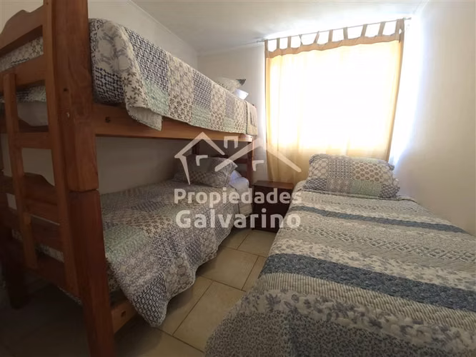 Depto amoblado año corrido a pasos del mar en La Serena