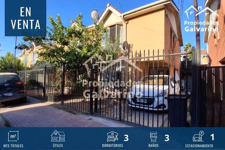 Casa en venta de 3 dorm. en Quilicura