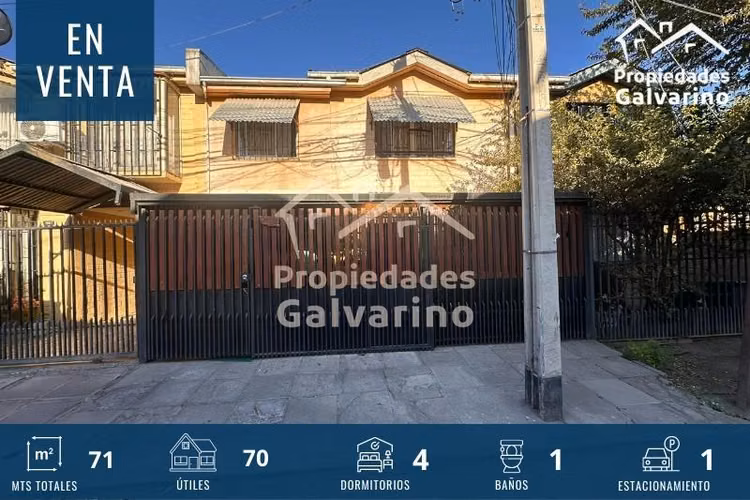 Casa en venta de 4 dorm. en Quilicura