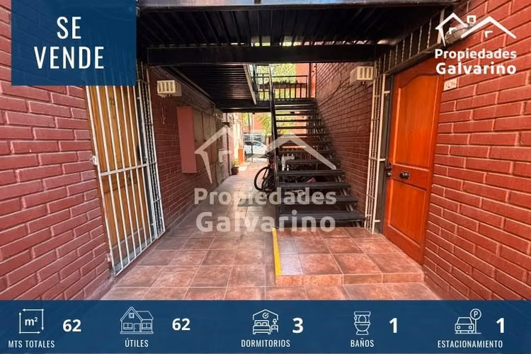 Departamento en venta de 3 dorm. en La Florida