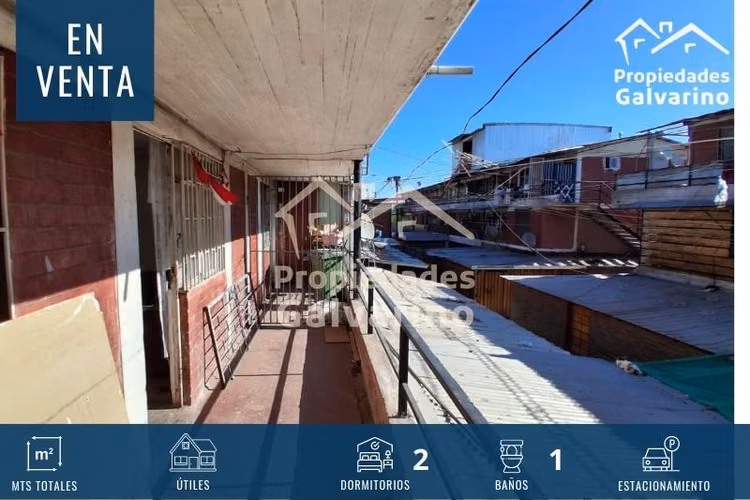 Departamento en venta de 2 dorm. en El Bosque