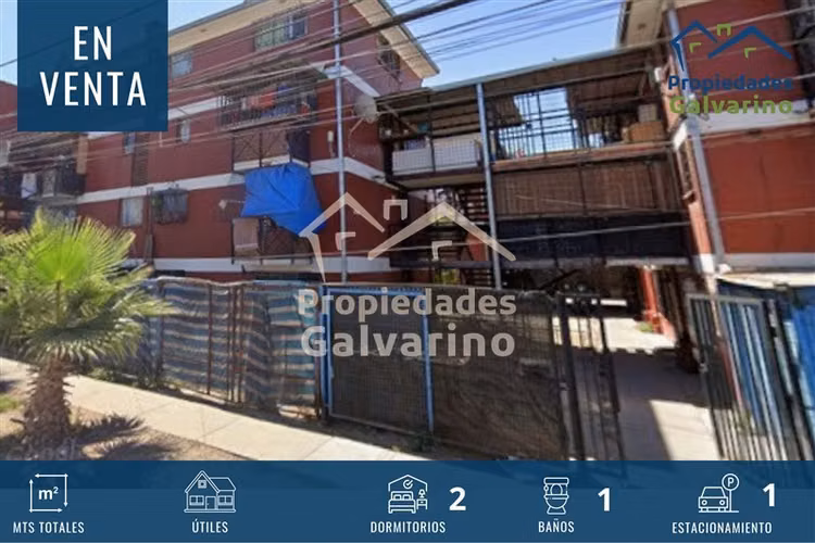 Departamento en venta de 2 dorm. en Maipú