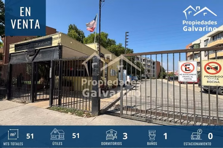 Departamento en venta de 3 dorm. en Quilicura