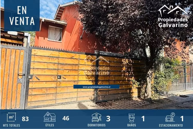 Casa en Venta en Quilicura
