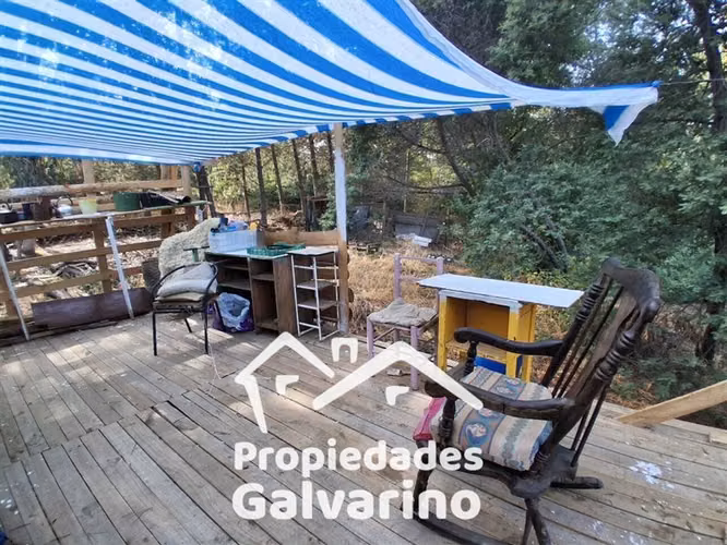 Parcela en arriendo casa y cabaña ,itahue septima region