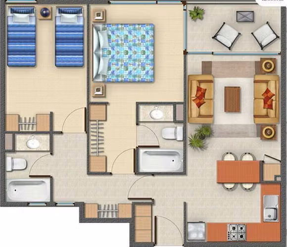 Departamento en venta en El Quisco