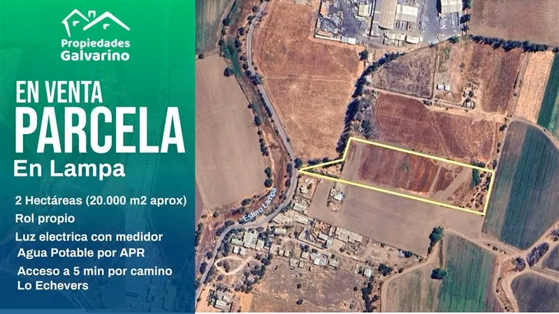 Terreno Construccion en venta en Lampa