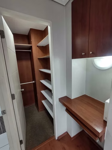 Dpto 1 dorm. estac y bodega, metro Sta Lucia. (132226)