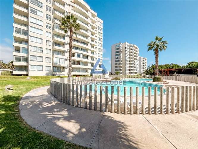 Depto 3D amoblado vista mar Av del Mar La Serena - Imagen 2