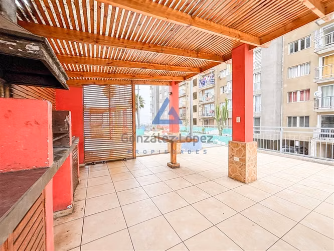 Depto 2D amoblado vista mar piso 10 Coquimbo - Imagen 16