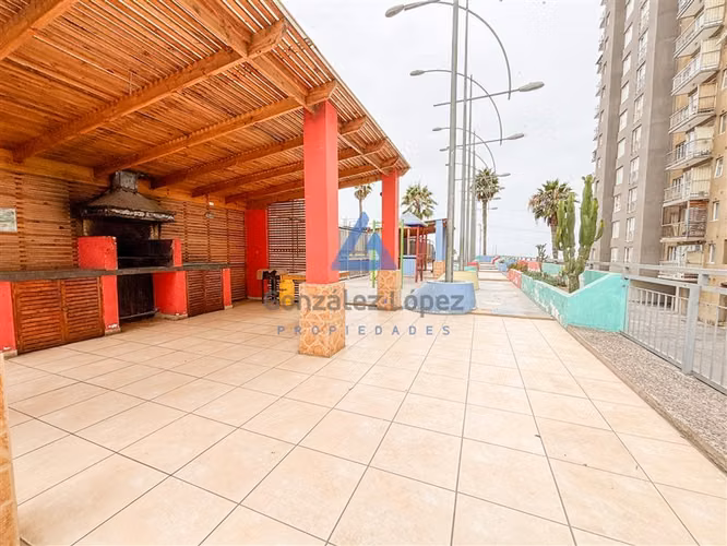 Depto 2D amoblado vista mar piso 10 Coquimbo - Imagen 17