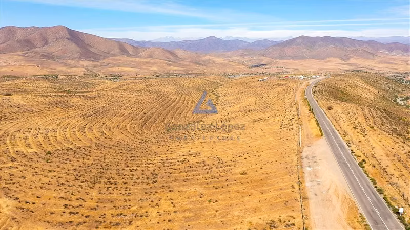 Terreno 11 ha Ruta D-43 Ovalle ideal proyecto energético