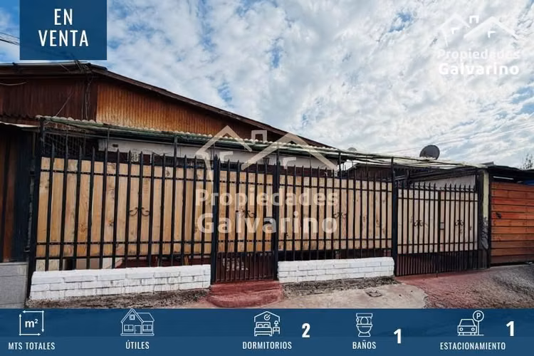 Casa en venta de 2 dorm. en Renca