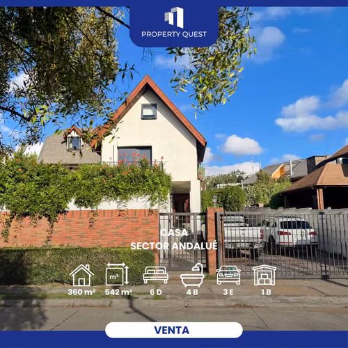 VENTA A HERMOSA CASA 6D+4B ANDALUE (154122)