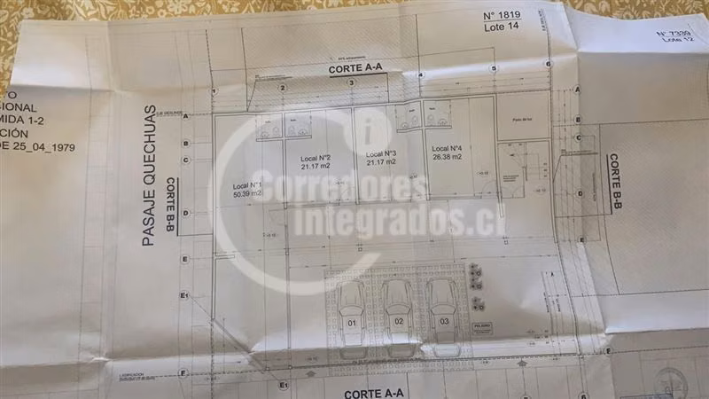 CentroComercial.VentaPeñalolén.4locales,4oficinas.277m2.CASH