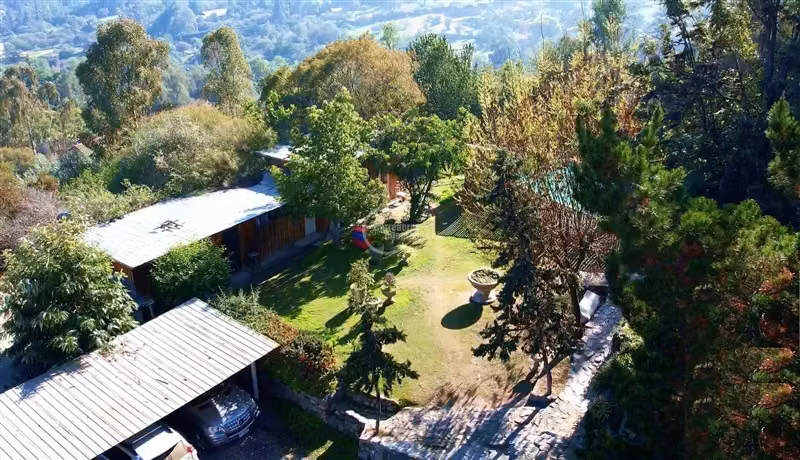 Parcela con casa recepcionada,piscina,frutales en produccion