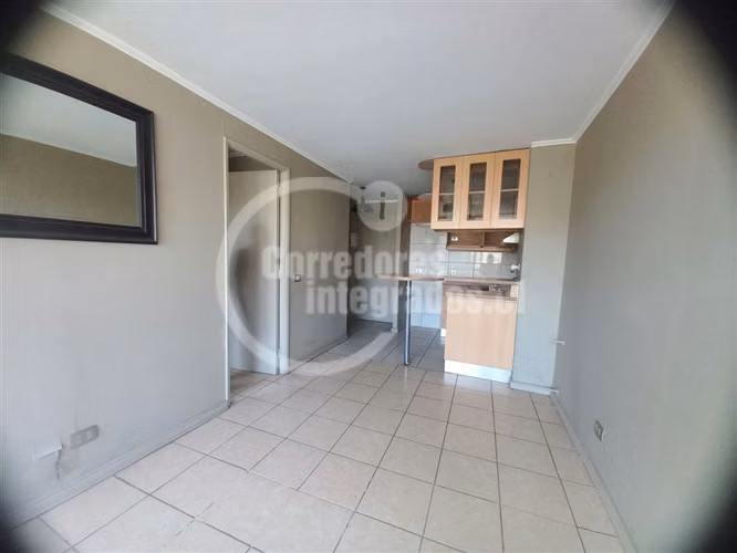 Depto arriendo muy buena conectividad 1 dorm. en Santiago TT