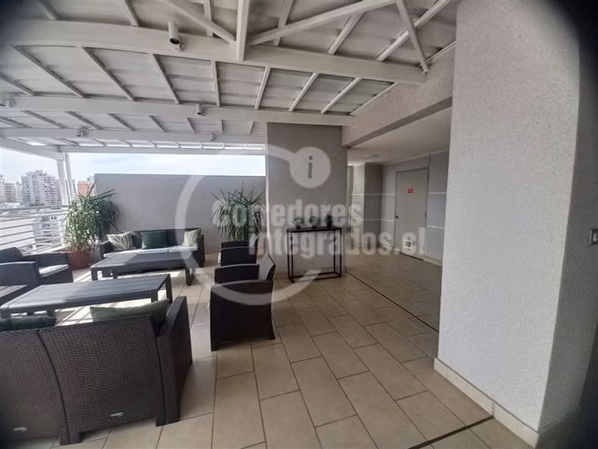 Depto. en arriendo de 1 dorm. metro Matta en Santiago