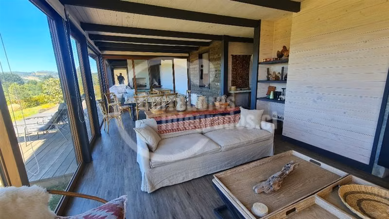 Maravillosa casa Panguipulli, condominio, 5 dorm, estar, FM