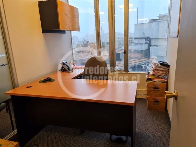 Oficina venta Santiago, piso completo, amoblado y equipado