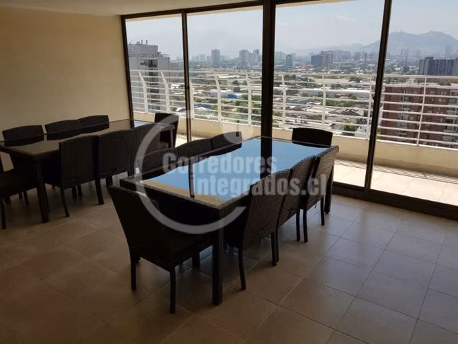Depto. en arriendo de 1 dorm. terraza en Quinta Normal