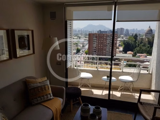 Depto. en arriendo de 1 dorm. terraza en Quinta Normal