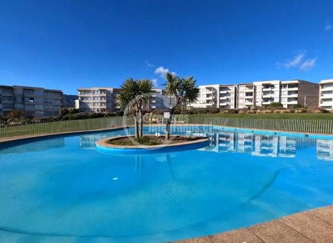 Departamento en venta de 3 dorm. Papudo Amoblado