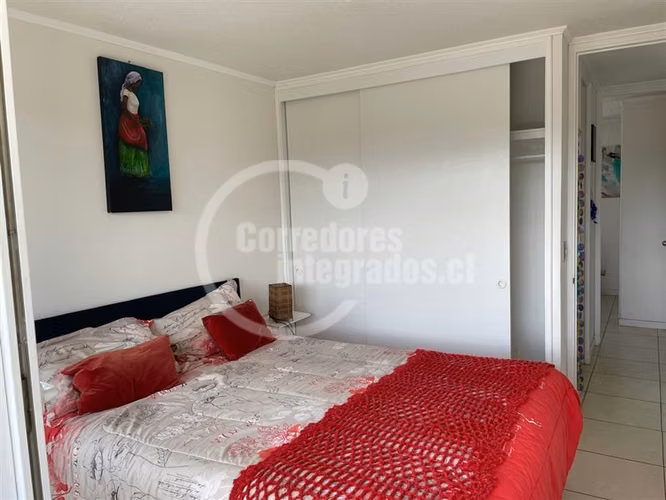 Departamento en venta de 3 dorm. Papudo Amoblado