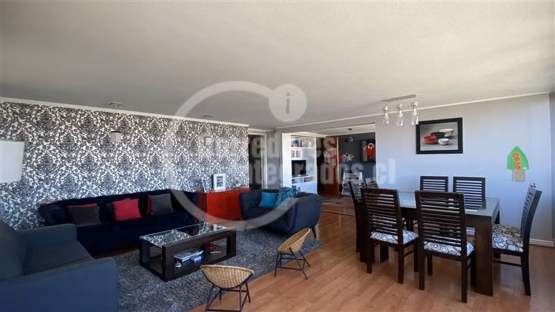 Depto en venta 3 dorm + Estar Metro Manquehue