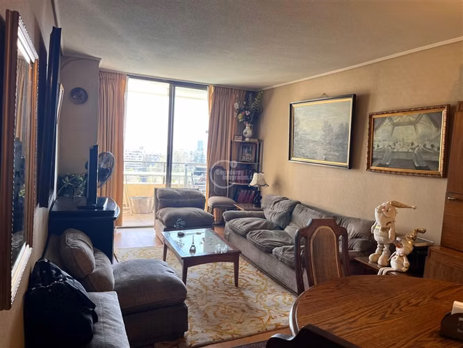 Venta depto 2 dorm Country Club La reina
