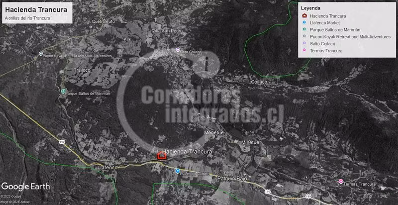 Venta parcela Hacienda Trancura cercano a centros termales