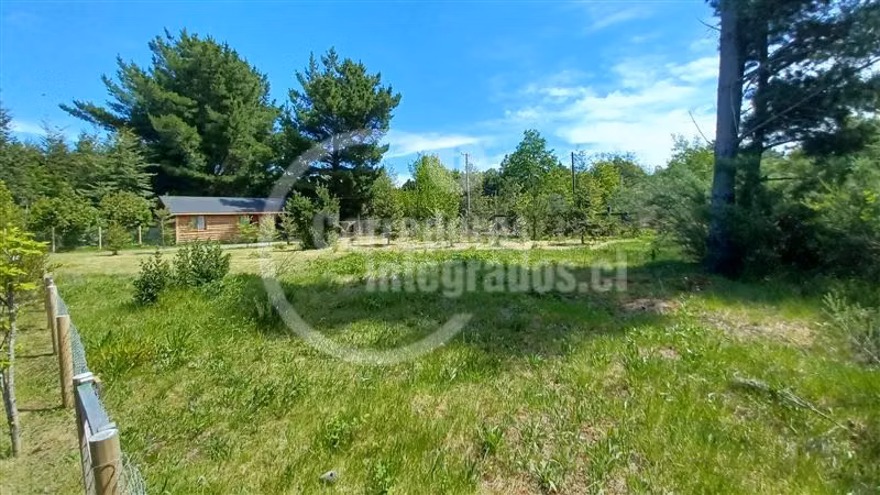 Parcela en venta con 4 casas en Pucón sector aerodromo