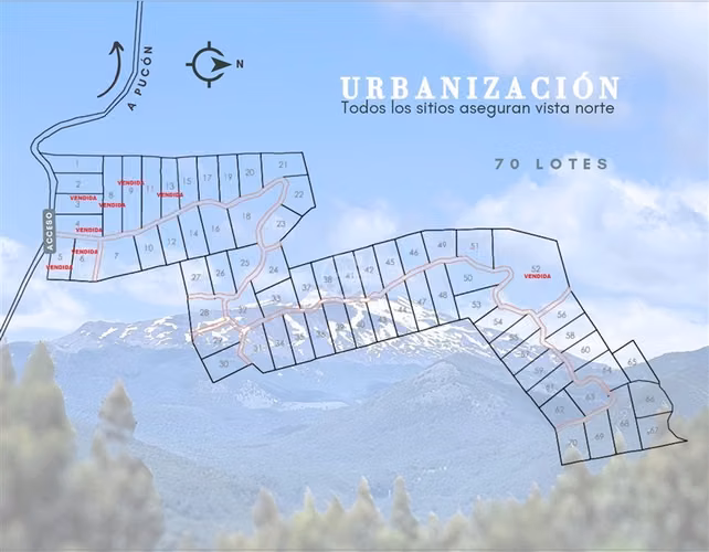 Exclusivas parcelas en Reserva Llafenco Nevados - Imagen 9