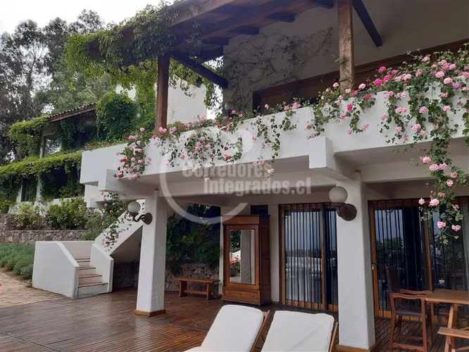 Casa Venta Vitacura Lo Curro.precioso Entorno Parque -jardin